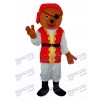 Pirate Bear Mascot Adult Costume