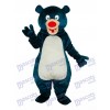 Blue Bear Mascot Adult Costume