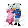 General Bear Couple Mascot Adult Costume