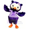 Beautiful Purple Owl Mascot Costumes Animal