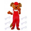 Bear Beaver Rat Mascot Adult Costume