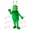 Green Worm Mascot Adult Costume Insect