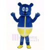 Blue Bear Monster Mascot Costume Cartoon
