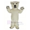 White Polar Bear Mascot Costume Animal