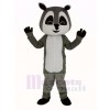 Gray Raccoon Mascot Costume Adult