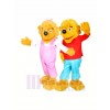 Bear Brother and Sister Siblings Mascot Costumes Animal	
