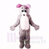 Grey Mouse Lightweight with Blue Eyes Mascot Costumes Cartoon