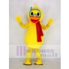 Cute Yellow Duck Mascot Costume School