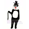 Black Cat with Long Tail Mascot Costumes Animal