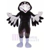 Black and Grey Hawk Mascot Costumes Animal