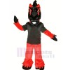 Black and Red Horse Mascot Costumes Animal