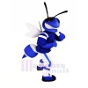 Blue Bee with White Wings Mascot Costumes Animal