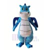 Cute Blue Dinosaur Mascot Costumes Animal