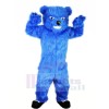 Blue Furry Bear Mascot Costumes Animal	