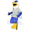 Blue and White Eagle Mascot Costumes Animal