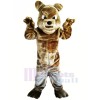 Brown Bulldog with Big Eyes Mascot Costumes Animal