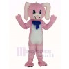 Easter Pink Rabbit Mascot Costume Animal