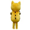 Yellow Cat Mascot Adult Costume