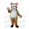 Small Brown Bobcat Mascot Adult Costume