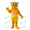 Yellow Cat Mascot Adult Costume