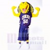 Sports Yellow Cobra Snake Mascot Costumes Cartoon