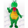 Green Crocodile Animal Adult Mascot Costume