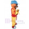 DJ Monkey mascot costume