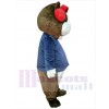 Hamster mascot costume