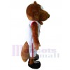 Beaver mascot costume