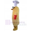 Hotdog mascot costume