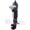 Wolf mascot costume