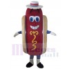 Hotdog mascot costume