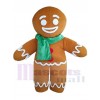 Gingerbread Man mascot costume