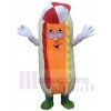 Hotdog mascot costume