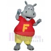 Hippo mascot costume