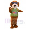 Rocky Reader Dog mascot costume