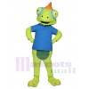 Covington Lizard mascot costume