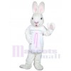Mrs. White Bunny mascot costume