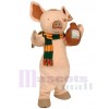Pancake Pig mascot costume