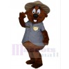 Major Muskrat mascot costume