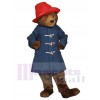 Paddington Bear mascot costume