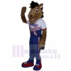 Mustang Horse mascot costume
