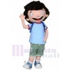George Brown Boy mascot costume