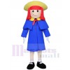 The Girl Madeline mascot costume