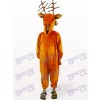 Coffee Deer Open Face Kids Animal Mascot Costume