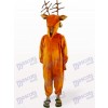 Coffee Deer Open Face Kids Animal Mascot Costume