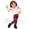 Female mascot costume