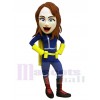 Firefighter mascot costume