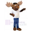 Reindeer mascot costume