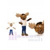 Reindeer mascot costume